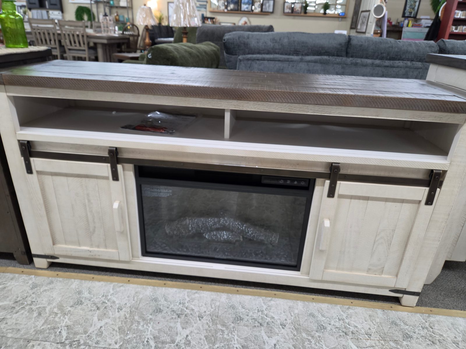 63" Fireplace